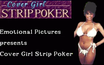 Cover Girl Strip Poker_Disk1 screen shot title